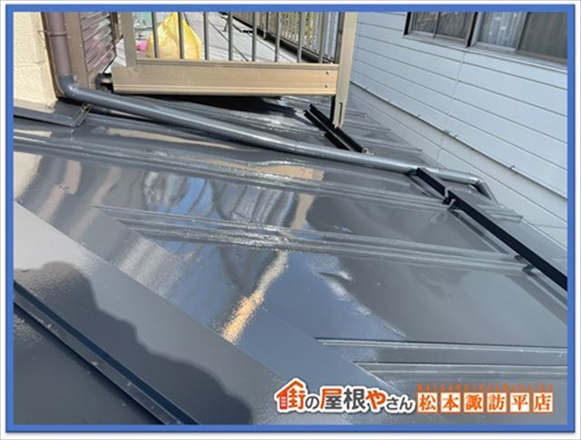 11辰野町屋根塗装　完工